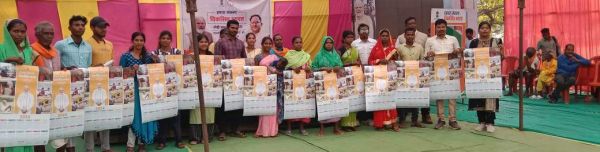 खचगांव में विकसित भारत संकल्प यात्रा 