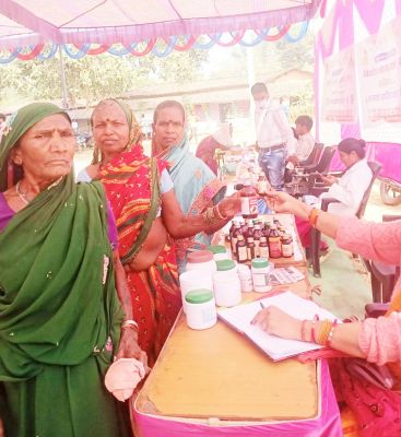 9 पंचायतों में भारत संकल्प यात्रा शिविर का आयोजन