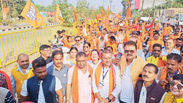 रामरथ यात्रा का जगह-जगह स्वागत