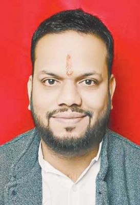 वाजपेयी बने युवा कांग्रेस के कार्यकारी जिलाध्यक्ष