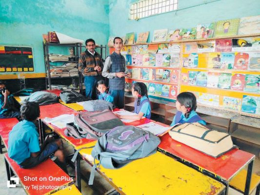 स्कूलों का निरीक्षण