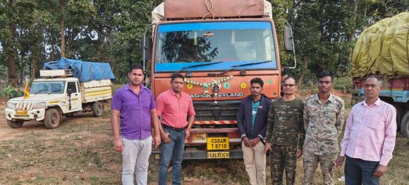 अवैध परिवहन, वाहन समेत 280 बोरी धान जब्त
