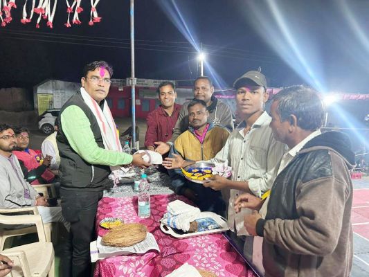 कबड्डी स्पर्धा : विधायक ने  किया पुरस्कार वितरण