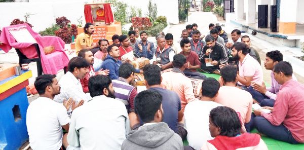 रामलला प्राण-प्रतिष्ठा : बंदियों ने की पूजा-अर्चना