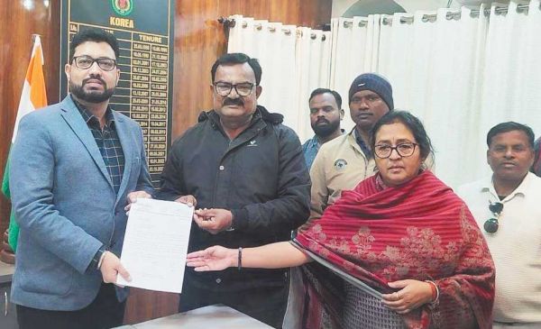 धान खरीदी की तिथि बढ़ाने की मांग, कांग्रेस ने सीएम के नाम सौंपा ज्ञापन