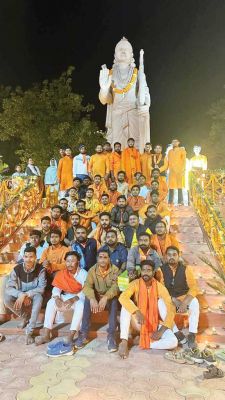 प्राण प्रतिष्ठा, राम जानकी मंदिर शिव मंदिर और सीता बेंगरा में हजारों दीप प्रज्वलित