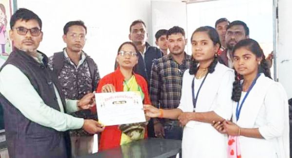 बालिका दिवस पर सिकलसेल की जांच 