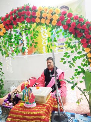 श्रीमद्भागवत कथा धर्म अर्थ काम और मोक्ष दिलाती है-पं. दिनेश