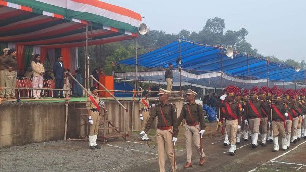 गणतंत्र दिवस समारोह का अंतिम अभ्यास