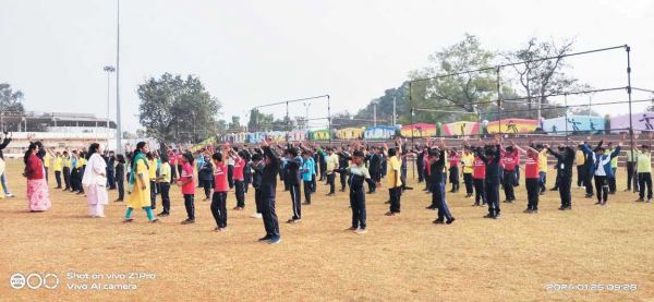 गणतंत्र दिवस समारोह का अंतिम रिहर्सल, अधिशासी निदेशक करेंगे ध्वजारोहण