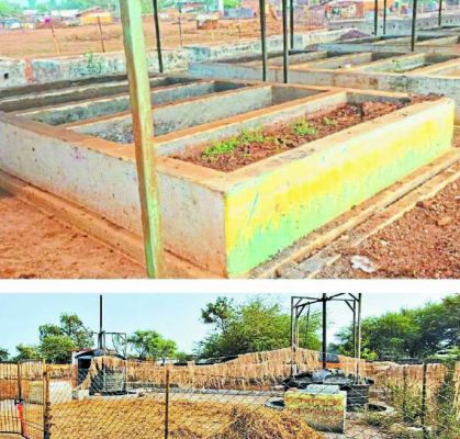 गोबर खरीदी बंद, स्कूल में गोबर गैस से नहीं बन  रहा खाना, बिजली सप्लाई भी 4 महीने से बंद