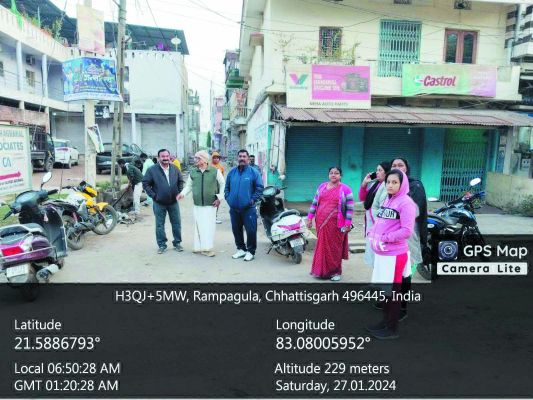 शहर के विभिन्न वार्डों में सफाई अभियान