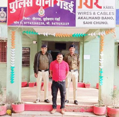 घर घुसकर मारपीट:  सरपंच पति पकड़ाया