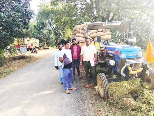 अवैध धान खपाने की कोशिश