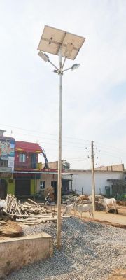 निजी फर्म से पंचायतों में सोलर पैनल, लाखों का कारोबार