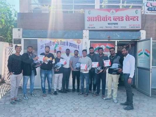 शिविर में 26 ने   किया रक्तदान