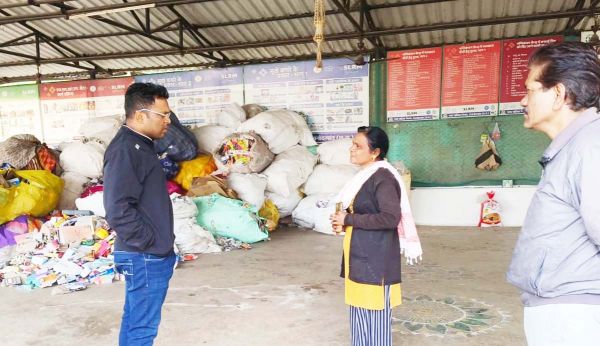 वेस्ट एक साथ रखने पर  5 हजार का जुर्माना