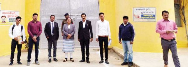 उपजेल नारायणपुर का निरीक्षण