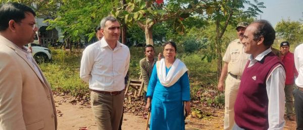 ईवीएम, वीवीपैट वेयर हाउस का निरीक्षण