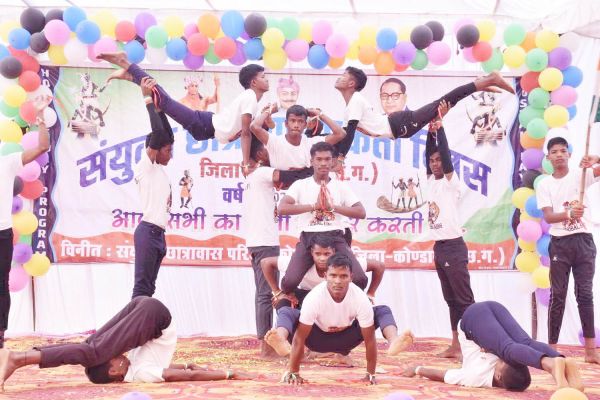 छात्रावास एकता दिवस  पर रंगारंग कार्यक्रम