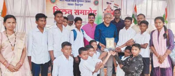 इंटक किरंदुल का मिलन समारोह