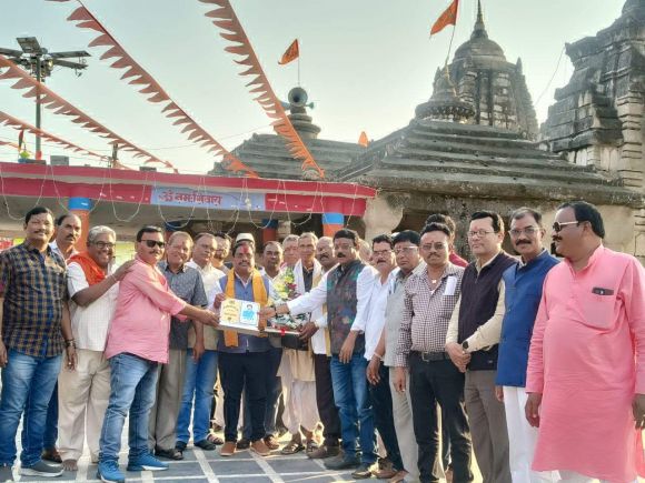 कर्णेश्वर धाम में हो रहे विभिन्न विकास कार्य