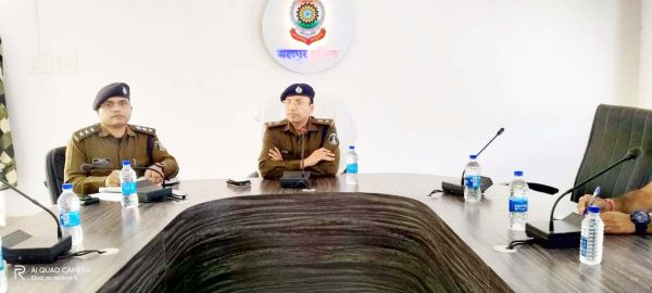 नए एसपी शशि मोहन सिंह ने पदभार संभाला 