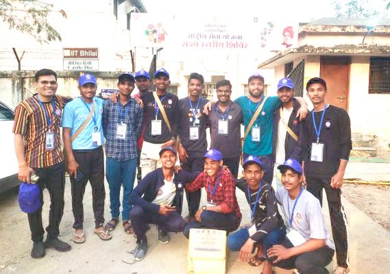 धमतरी जिले का प्रतिनिधित्व करेंगे 6 रासेयो स्वयंसेवक 