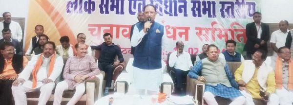 कार्यकर्ताओं के साथ मिल कर करेंगे अबकी बार 4 सौ पार- सीएम 