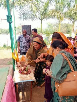 स्कूल का वार्षिक उत्सव, जनप्रतिनिधि हुए शामिल