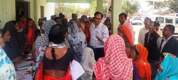 बैगाटोला में जनसमस्या निवारण शिविर 