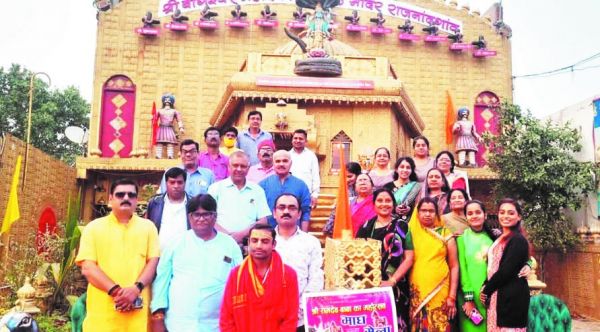 बागेश्वर धाम मंदिर में 5 दिनी महोत्सव के संबंध में बैठक 