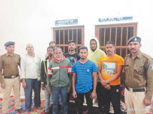 अलग-अलग मामले के 16 आरोपी बंदी