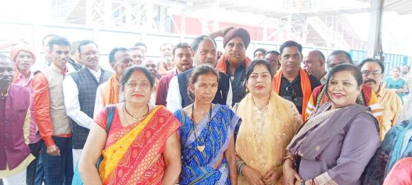 राम भक्तों का जत्था अयोध्या के लिए रवाना