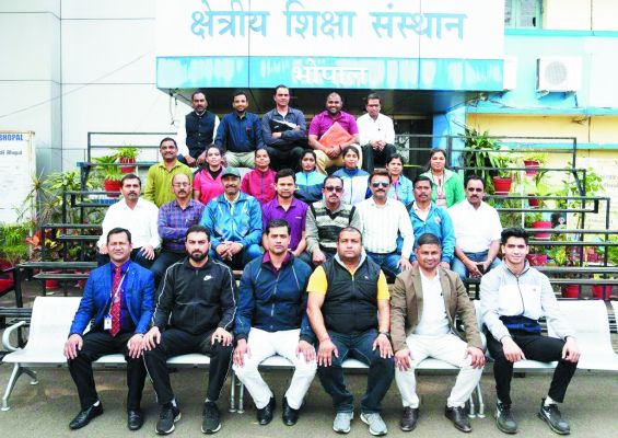 भारतीय खेल एवं योग कार्यशाला में  शिक्षक कन्हैया साहू हुए शामिल