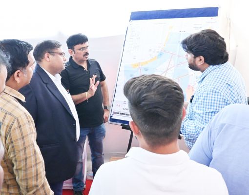 राजिम कुंभ कल्प मेला तैयारियों का अफसरों ने लिया जायजा