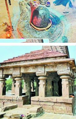 प्राचीन शिव मंदिर में गर्भगृह से शिवलिंग के नीचे निकली जलहरी, दर्शन करने पहुंच रहे हैं श्रद्धालु 