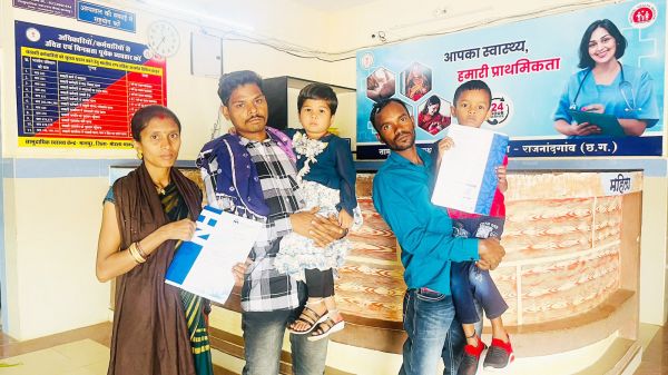 माता-पिता को मिला जीवन का सबसे बड़ा उपहार