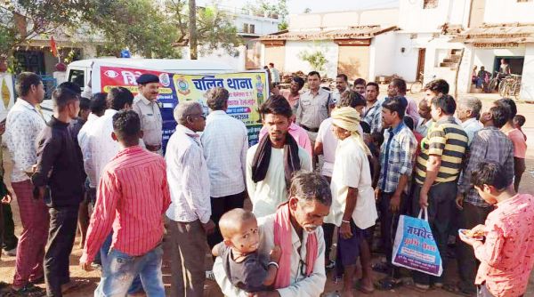 पुलिस ने अभियान चलाकर अपराधों से किया जागरूक 