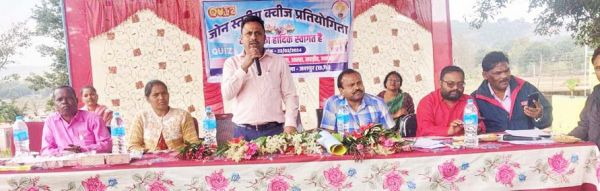 जोन स्तरीय प्रश्न मंच स्पर्धा में बच्चों  ने लिया बढ़-चढ़ कर हिस्सा 