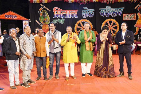 पेंड्री में मितान लोक महोत्सव का आयोजन