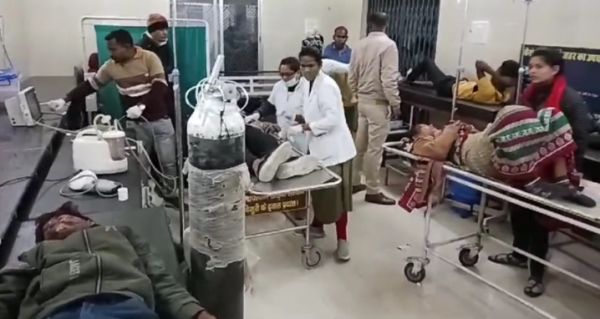 3 बाइक की भिड़ंत, एक मौत, आधा दर्जन से अधिक घायल