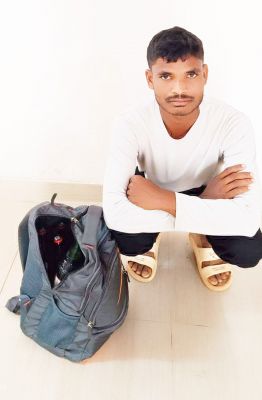 अवैध शराब बरामद 