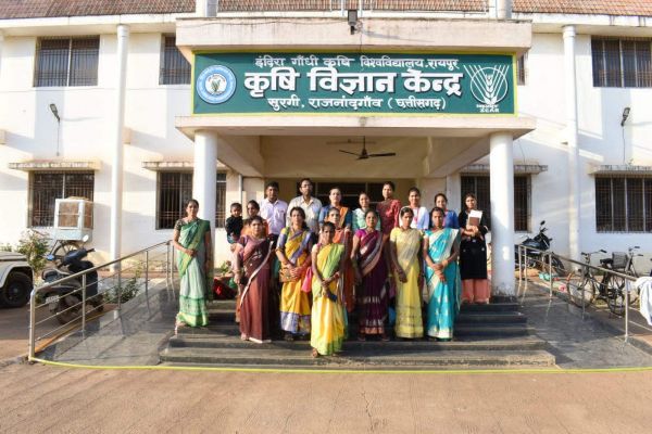 कृषि विज्ञान केन्द्र में कृषक प्रशिक्षण आयोजित