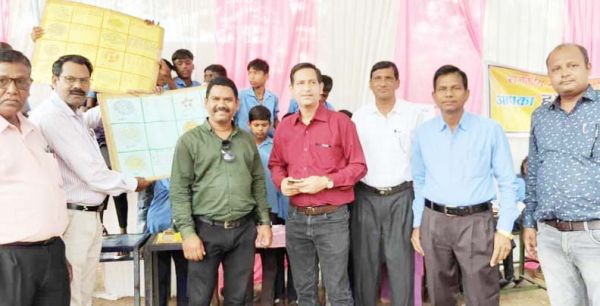 बाल शोध मेला का भोथली  में शानदार प्रदर्शनी