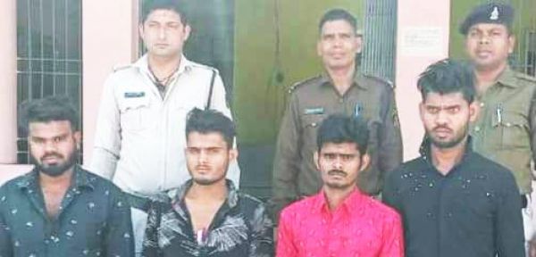 मवेशी तस्करी मामले में फरार 4 आरोपी गिरफ्तार 
