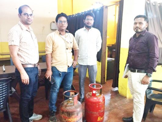 होटल-ढाबों में खाद्य विभाग की कार्रवाई