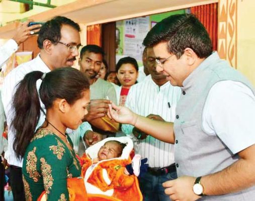 68 हजार से अधिक बच्चों को पिलाई पोलियो की खुराक