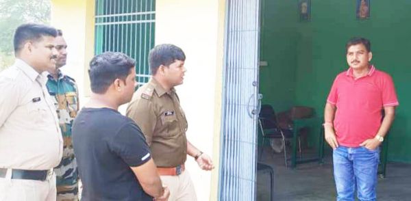 एसपी ने थाना नांदघाट का लिया जायजा, गश्त बढ़ाने के निर्देश