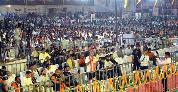 साधु-संतों के आगमन और आशीर्वाद  से कुंभ सफल होता है-बृजमोहन